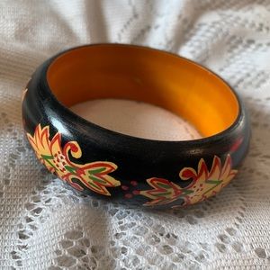 Hand Painted Bangle Bracelet